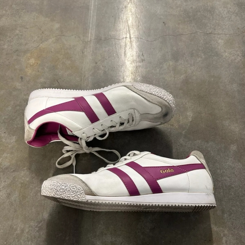 Gola Shoes Cla 198 Harrier Leather Laces Free Time